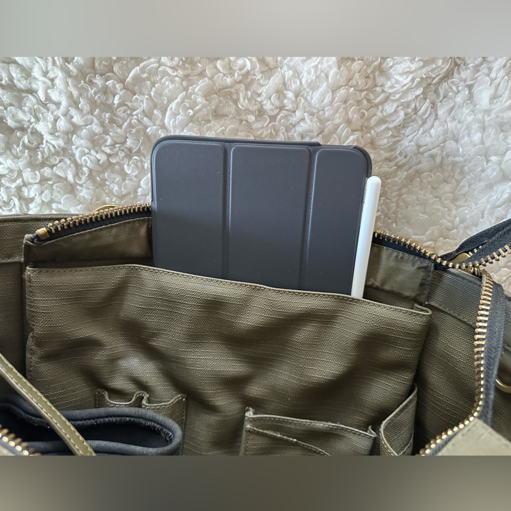Olive Green Dagne Dover bag - Picture 9 of 15